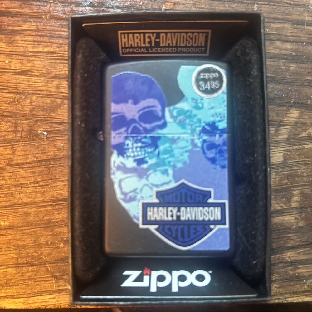 Harley-Davidson Black Zippo - Picture 7 of 7